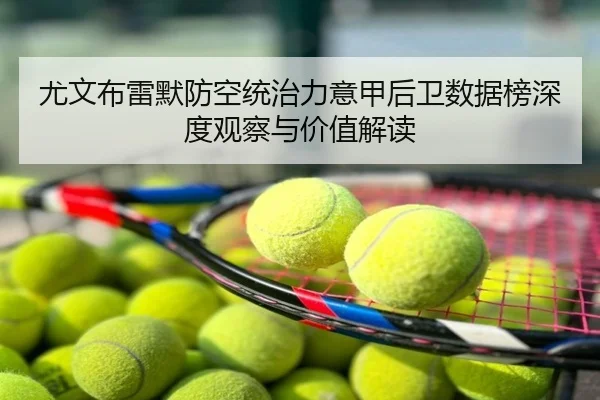 尤文布雷默防空统治力意甲后卫数据榜深度观察与价值解读
